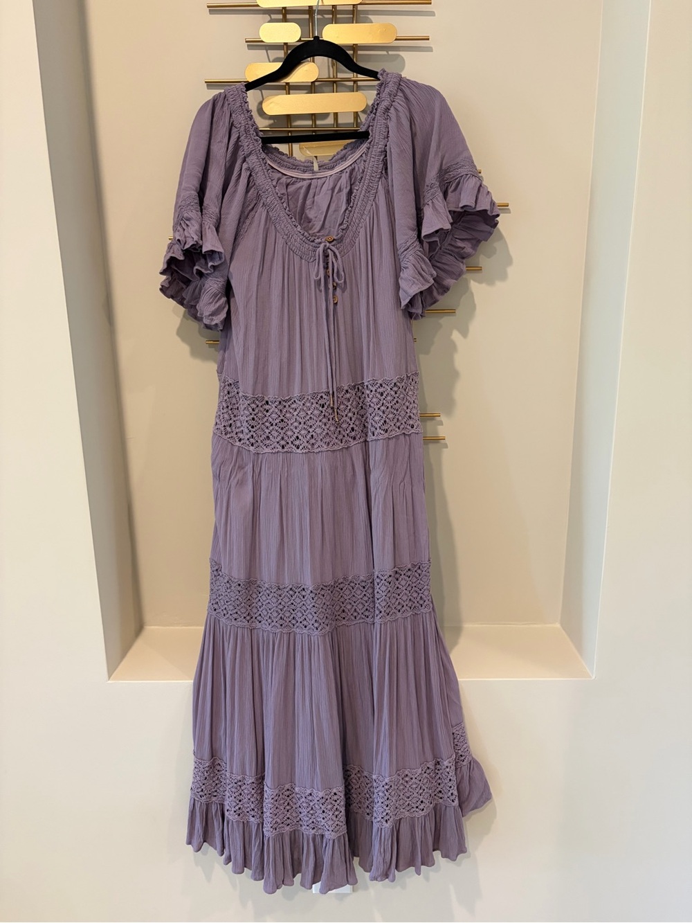Free People Dream On Maxi- XS Violet Ash - Picture 4 of 6